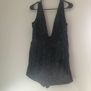 Sequin romper